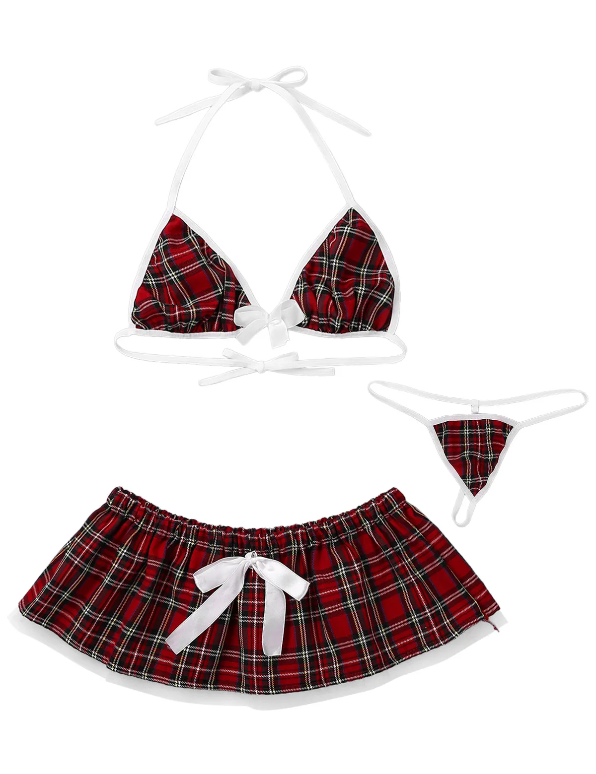 Женский сексуальный костюм школьницы для ролевых игр Эротическая униформа