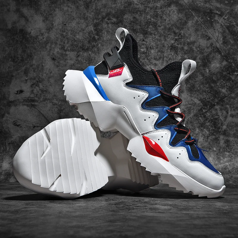 Sport Shoes Men Running Summer White Breathable Flying Knit Sneakers Jogging Walking Fashion Basket zapatillas hombre | Спорт и