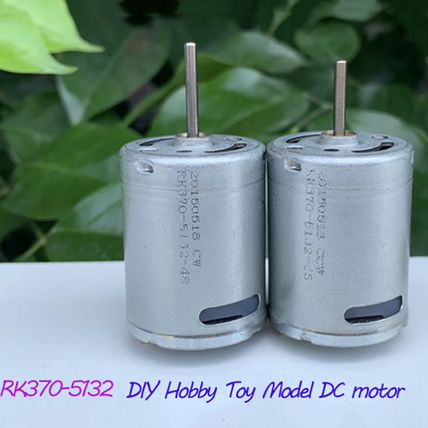 1 шт. RK370 5132 3V 7 4 V Высокая скорость высокий крутящий момент DIY микро двигатель