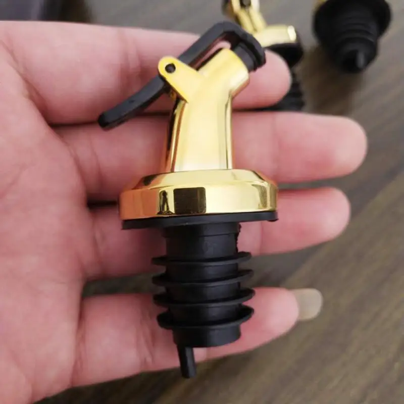 

Home Bar Kitchen Tools 3pc Olive Oil Sprayer Liquor Dispenser Rubber Wine Pourers Flip Top Drink Red Wine Stopper