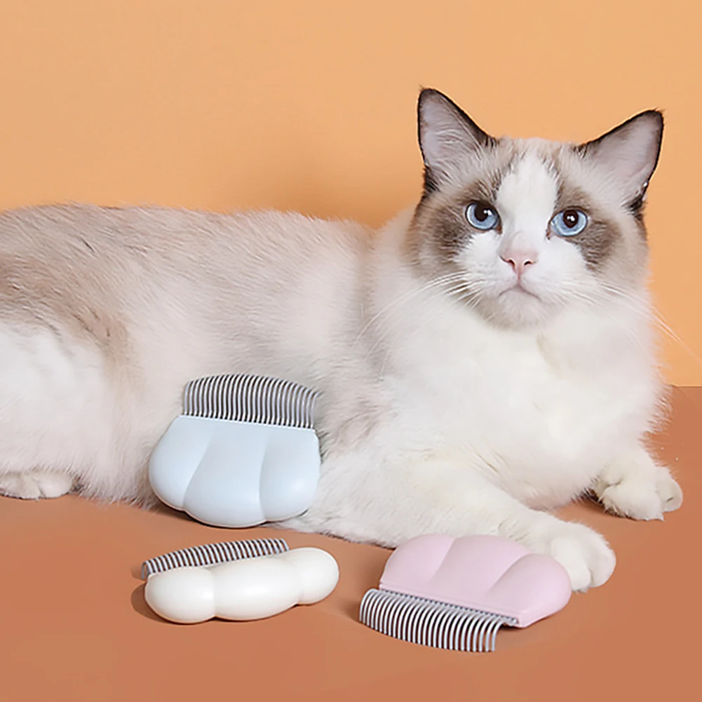 

Pet Comb Massage Brush for Dogs Cats Grooming Hair Remover Cleaning Tool Hair Remover Loose Hair Cleaner Beauty Cleaning Tools