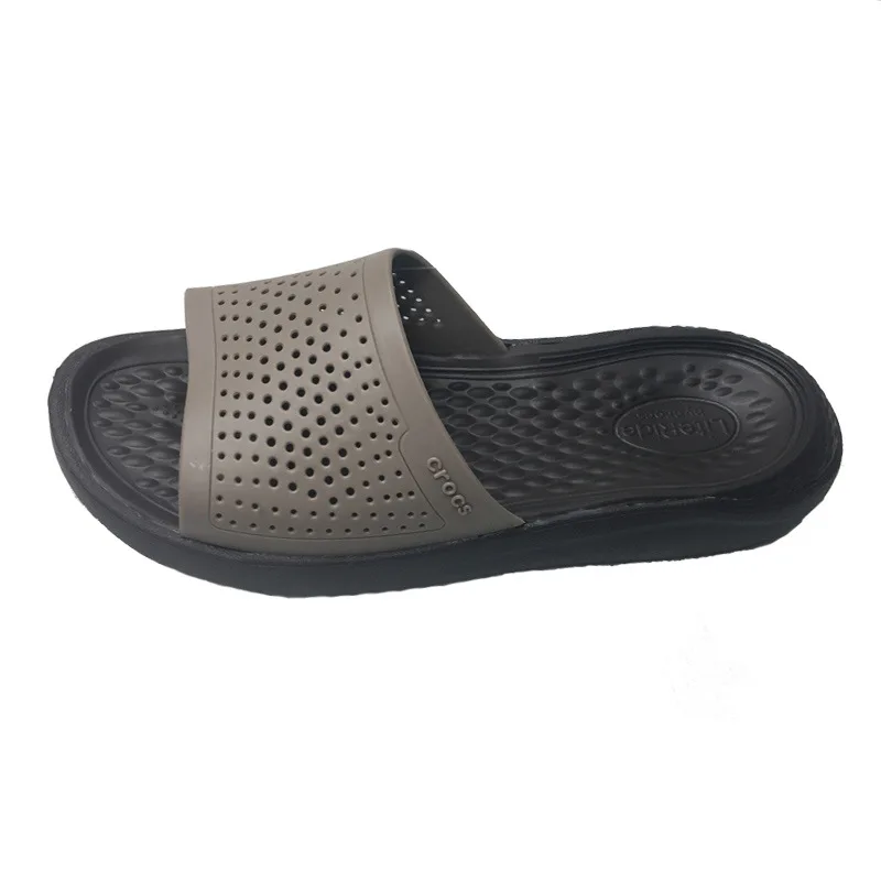 

Women Shoes Summer Slipper Fashion Slides Sandals Crocses Flat Couple Loves Sandy Beach Leisure Home Increase Light Low Literide