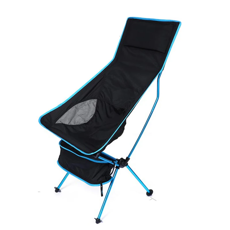 Портативное кресло с Луной легкие для рыбалки кемпинга барбекю складные стулья