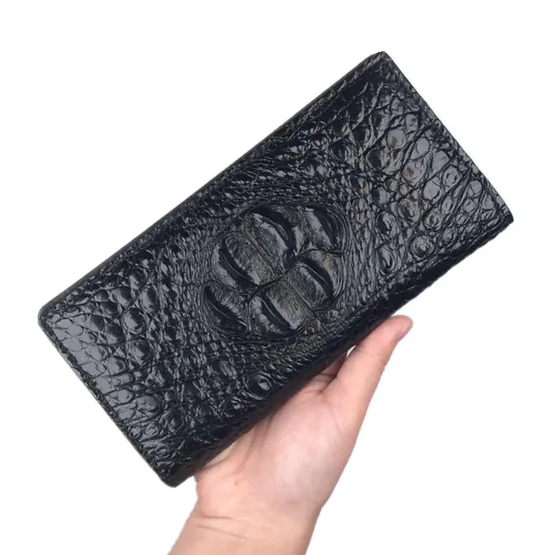 Luxury quality Crocodile Man Business Affairs Leisure Multi Card Folder purses holders men free shipping purse women wallets