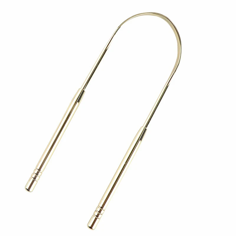 Профессиональный скребок для языка из нержавеющей стали чистки свежего дыхания