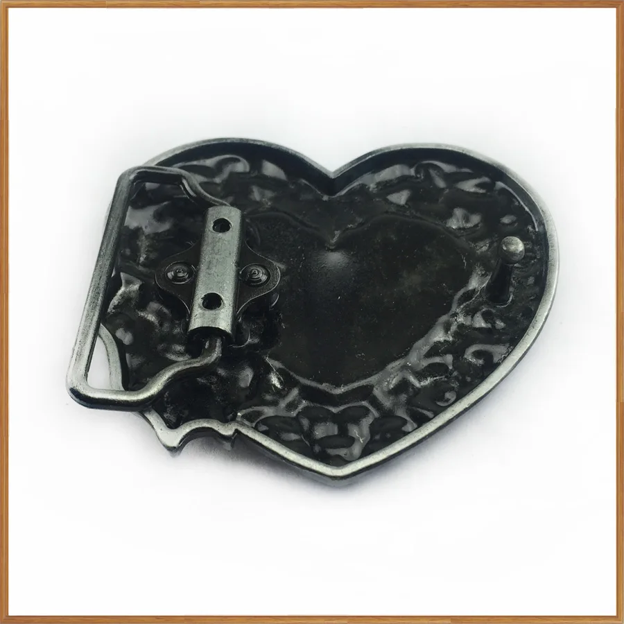 Buckleclub wholesale retro zinc alloy RED HEART jeans gift cowboy belt buckle FP-02241 for men 4cm width loop | Дом и сад