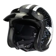 Hot Sale Voss Brand Casque Moto Capacete Motorcycle Helmet Vintage Helmet High Quality 3/4 Open Face Halley Helmets Dot