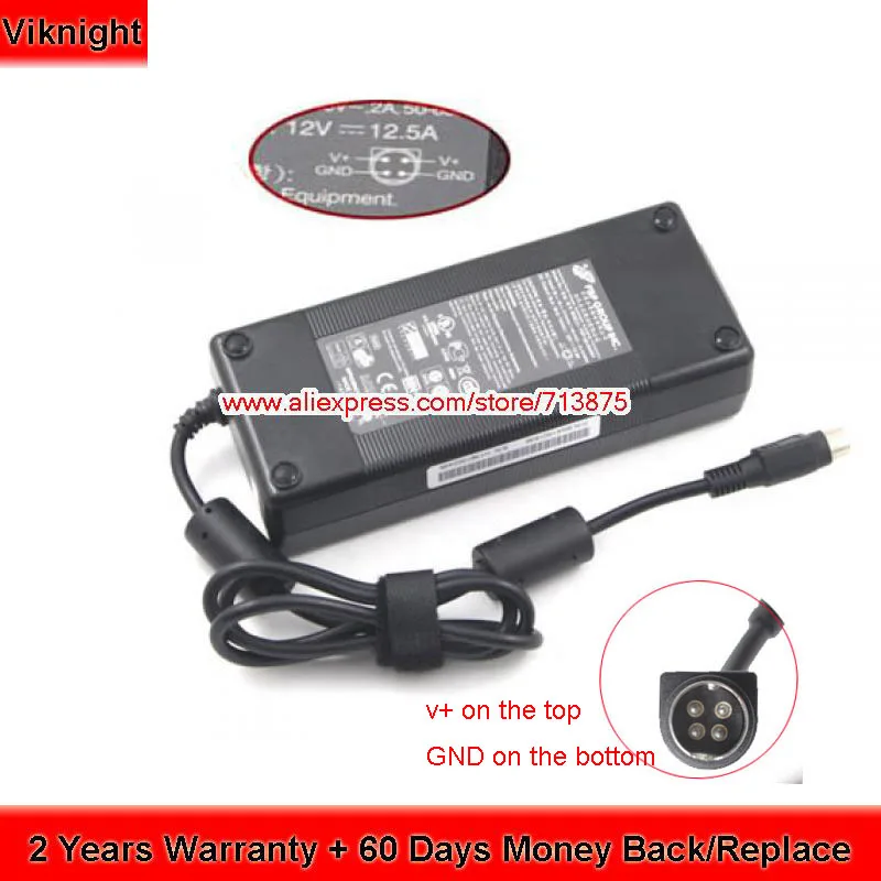 Натуральная FSP150-AHAN1 12 V 12.5A адаптер переменного тока для QNAP TS-409 TS-412 Turbo NAS Dynamic сенсорный монитор FSP135-AHAN1 DPS-150NB-1 B