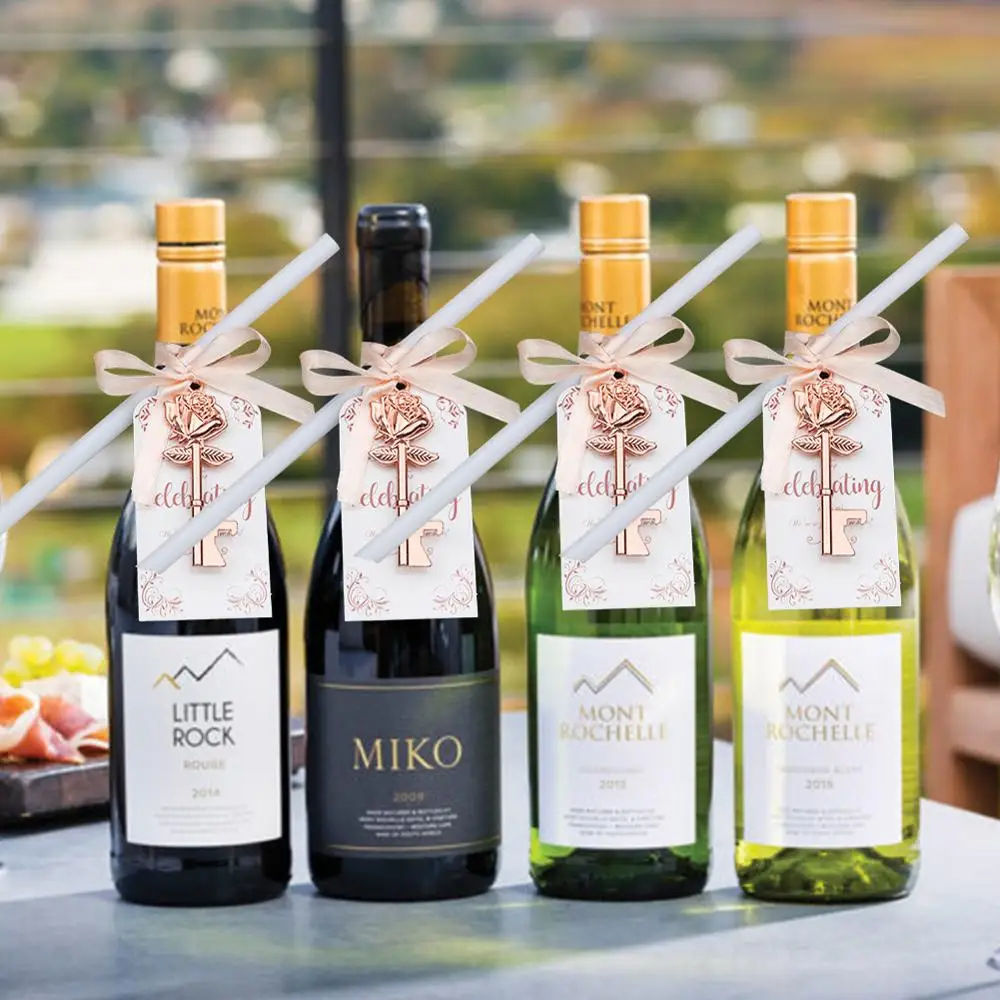 OurWarm свадебные подарки для гостей 10 шт./компл. розовое золото открывашка пивных