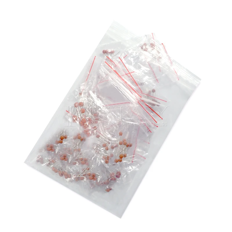 30 valuesX10pcs=300pcs Ceramic capacitor 2PF-0.1UF component diy samples kit new and original | Электронные компоненты и
