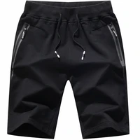 2021 summer sports shorts mens five point pants fitness running casual pants mens thin pocket zipper pants