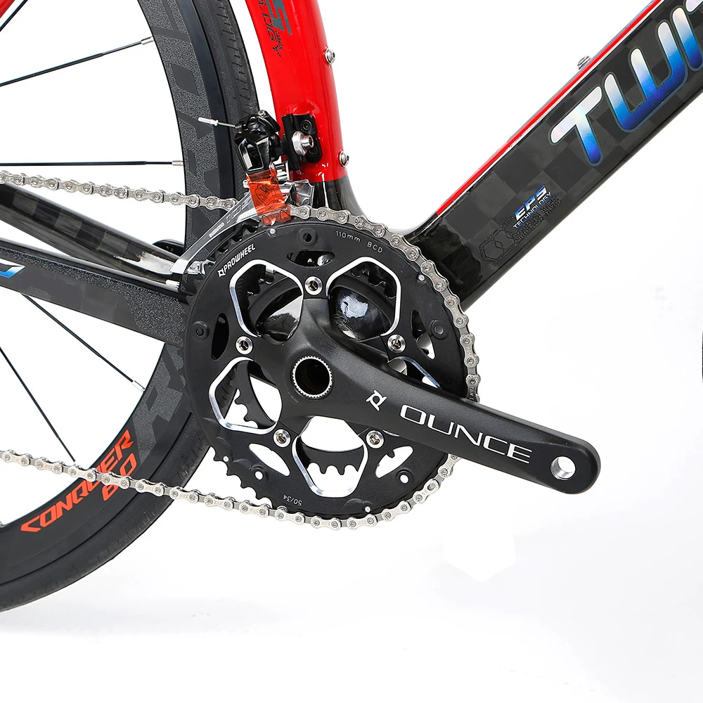 

Twitter Full Carbon Road Bike 700c Aero UT/R8000 22Speed Carbon Racing Bicycles With Carbon Wheelset