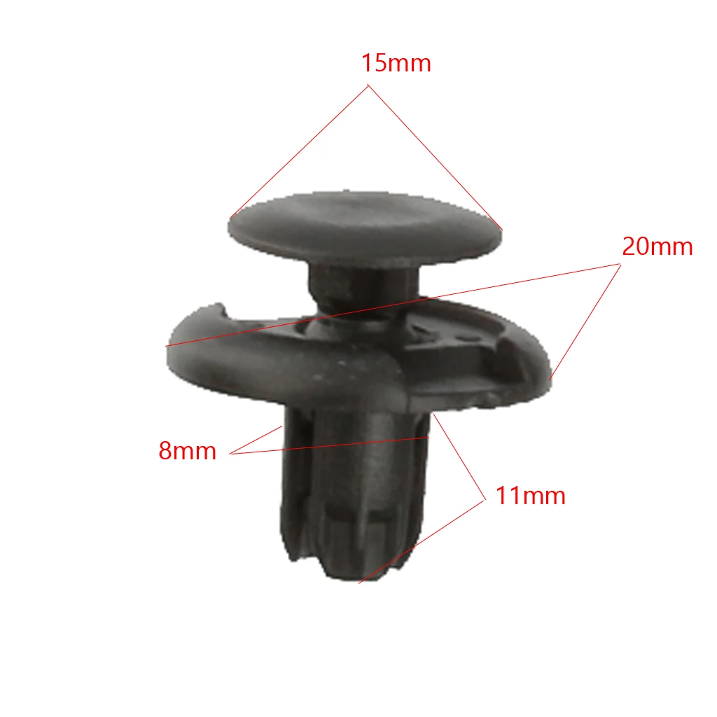 30 шт. дверная отделка панель крыло фиксатор бампера зажимы для Honda 91501-S04-003 |