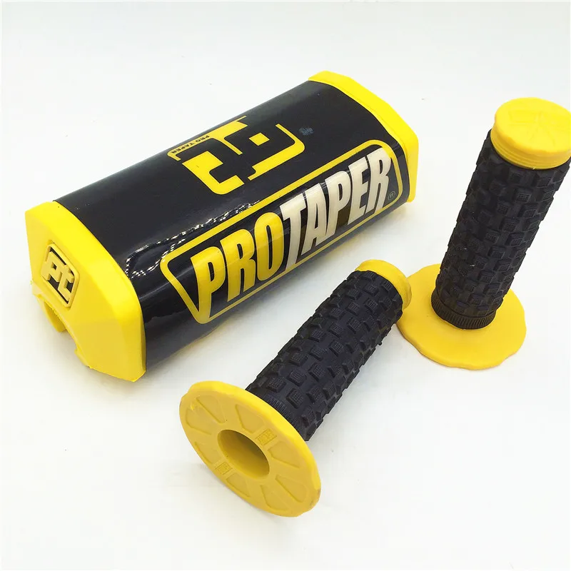 Pro Taper 2,0 квадратная панель для руля, защитная накладка на грудь, Крестовина, подходит для 1-1/8 рукоятки, мотоцикла, грязи, велосипеда ямы - Цвет: Yellow C