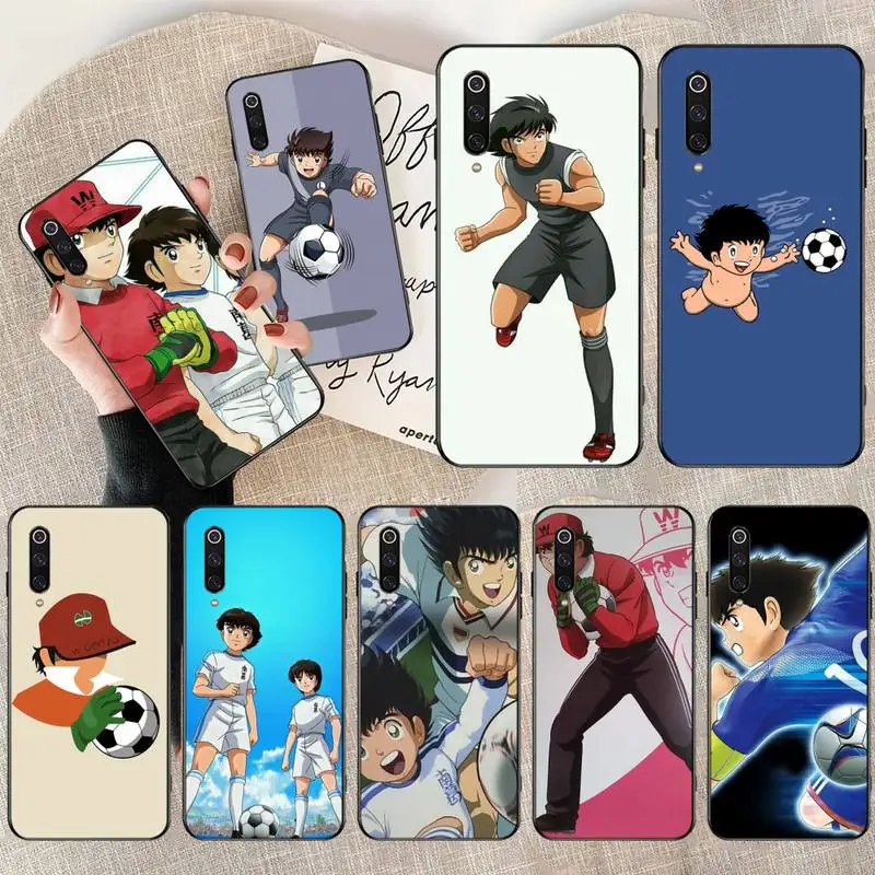 Мягкий чехол для телефона Captain Tsubasa Ozora Genzo football Black из ТПУ Для Xiaomi Mi 10 Pro lite Mi9 9SE 8SE