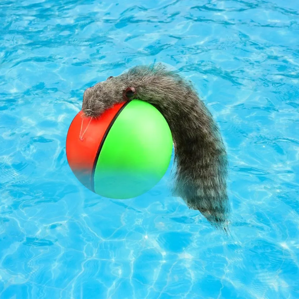 1 шт. электрическая Водонепроницаемая игрушка для животных Нутрия резиновый