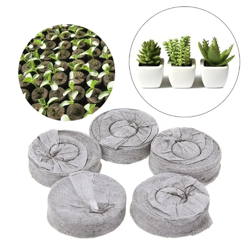 

5 шт., торфяные катышки диаметром 25/30/38 мм