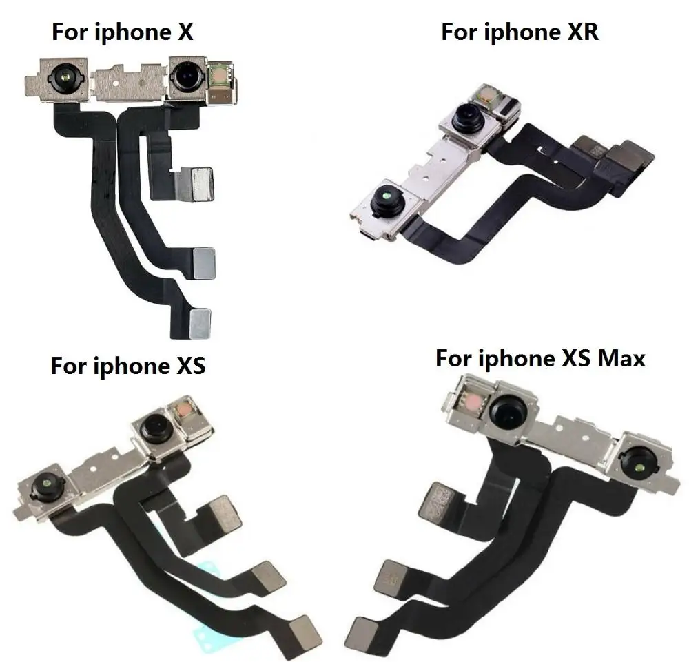 

Original Front Camera Flex Cable For iPhone X XR XS Max Facing Small Cam Light Proximity Sensor Replacement Parts For iPhone X