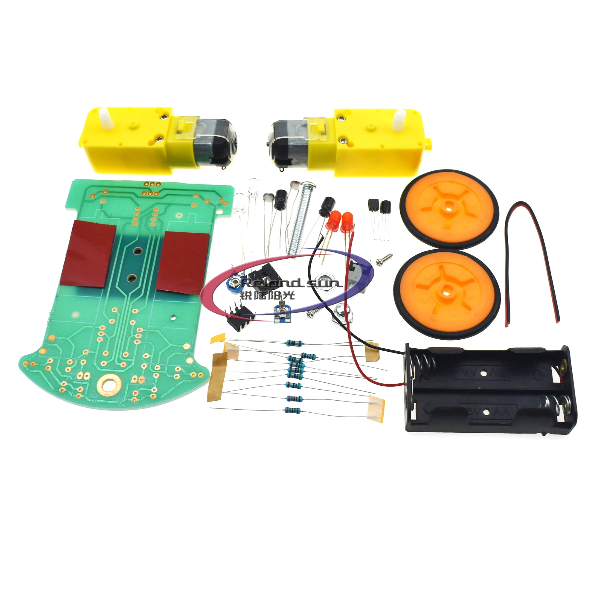 Технология DIY интеллектуальное отслеживание автомобиля Комплект D2 1 линии