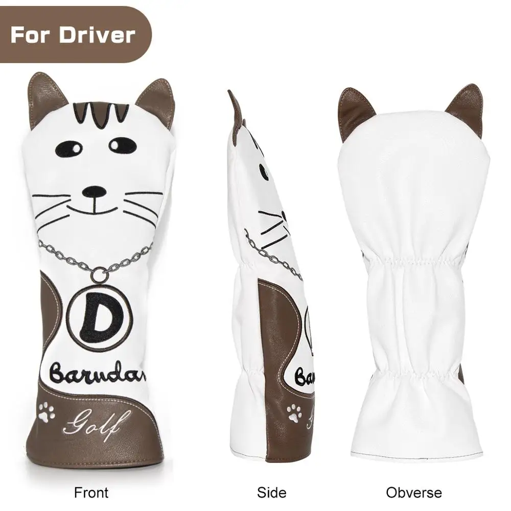 Головные уборы для гольф клуба чехол водителя кожаные головные гольфа