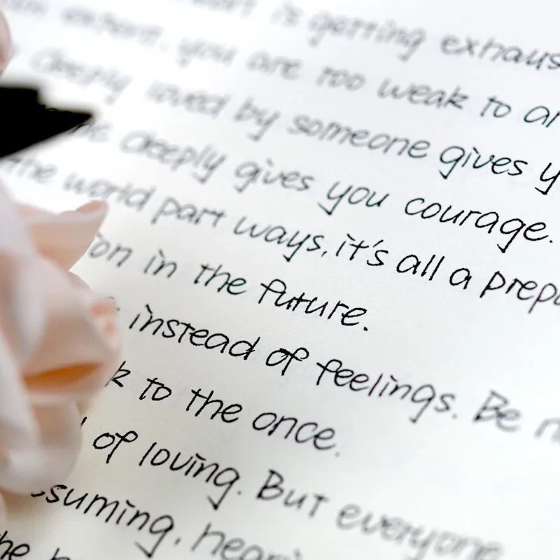 

English Handwritten Copybook Round Body English Calligraphy Copybook For Adult Children Exercise Handwriting Practice Book