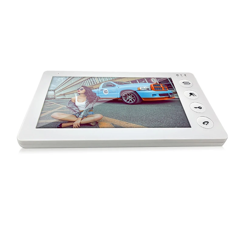 

Homefong Intercom Video Entry Phone Door Intercom 7 Inch Wired Monitor 1200TVL IP65 Doorbell Home Security System Motion Record