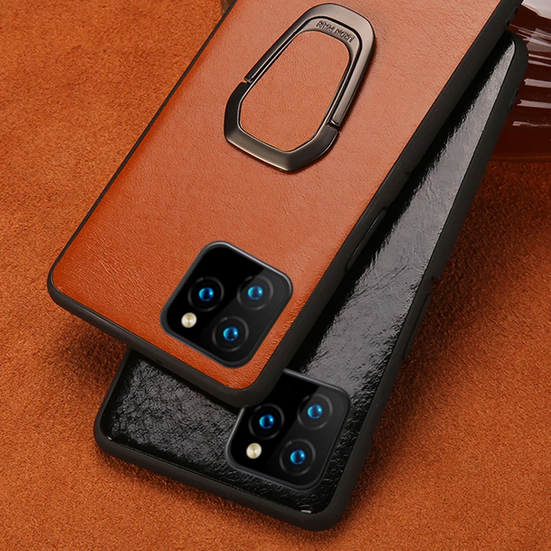 Кожаный чехол для телефона iPhone 11 Pro Xs max X Xr 7 8 6 6s Plus масла восковой кожи магнитный
