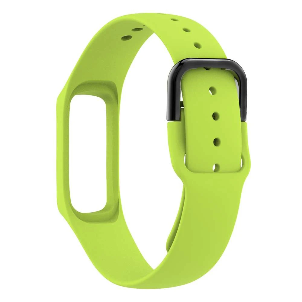 Ремешок силиконовый для смарт часов Samsung Galaxy Fit e R375 регулируемый спортивный
