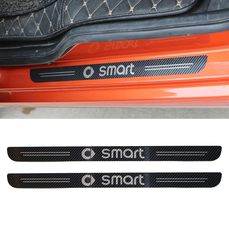 2 шт. дверная педаль из нержавеющей стали для Brabus Smart 451 453 Fortwo защита порога