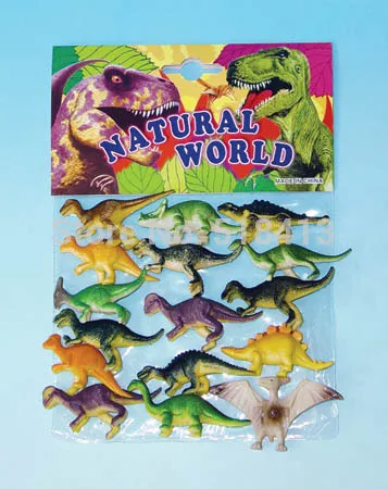 

12 small dinosaur simulation toy Small Dinosaur Simulation Model Of Animal Toys Plastic Doll Kids Play House Children's Unisex