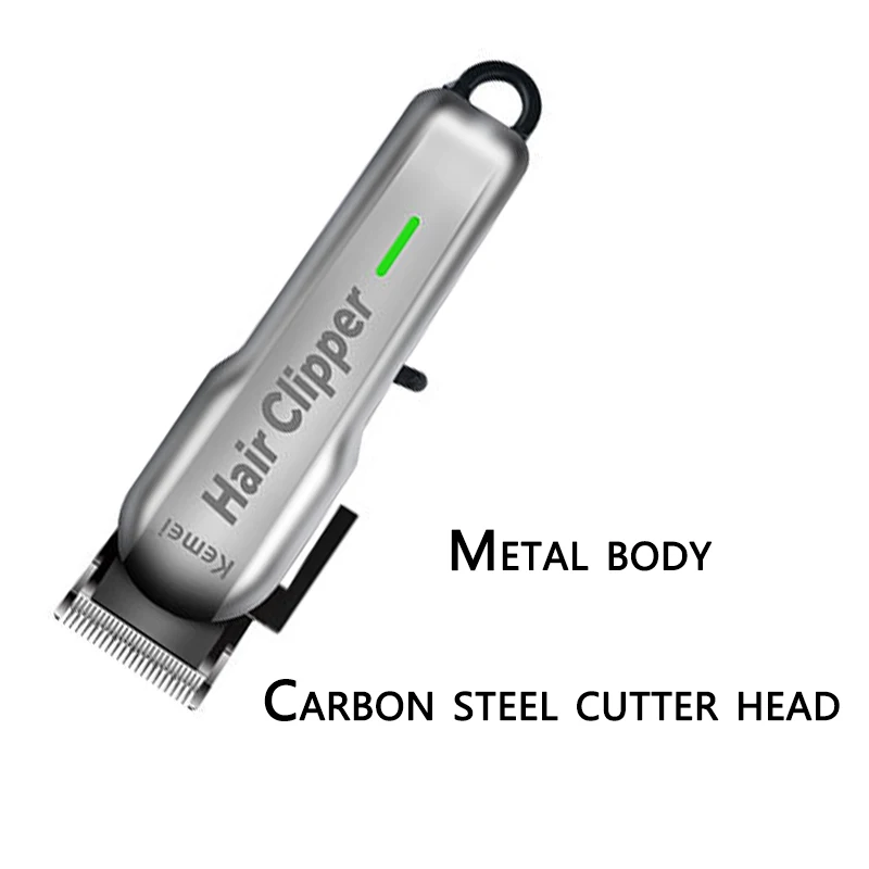 Профессиональная перезаряжаемая машинка для стрижки волос электрический