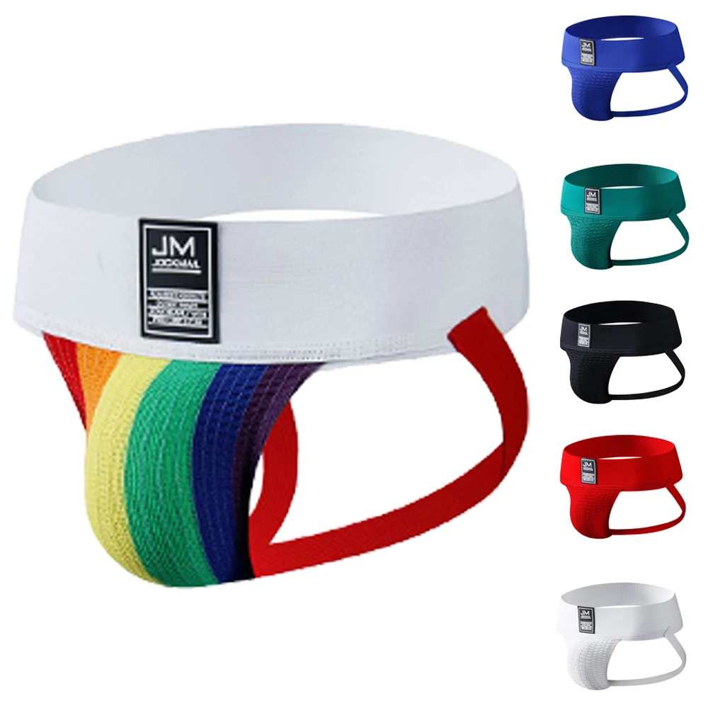 Jockstrap мужское индийское Броское нижнее белье стринги для геев спортивные