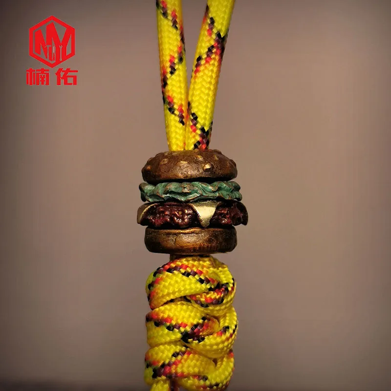 Американский бургер многослойный Бронзовый нож бусины инструмент для