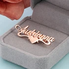 МужскаяЖенская Брошь-значок из нержавеющей стали