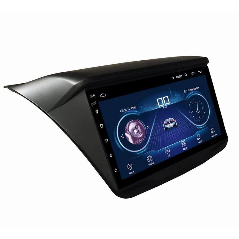Автомагнитола Mitsubishi Pajero Sport 2013 2018 9 дюймов IPS сенсорный экран 2.5D Android 8 1 DVD GPS