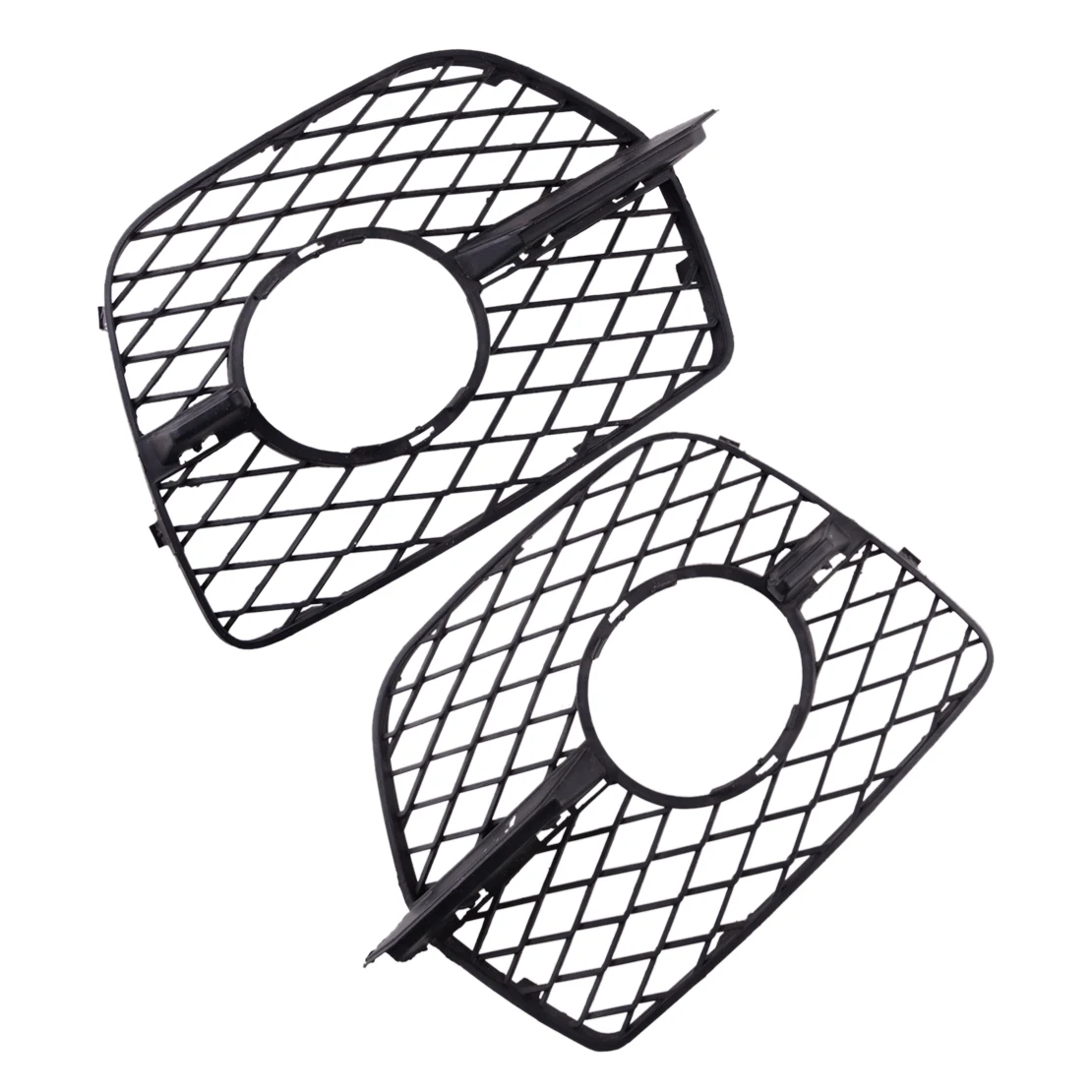 

1 пара противотуманных фасветильник для переднего бампера автомобиля, открытая боковая сетчатая решетка 51117176277, подходит для BMW X6 E71 E72 Hyb 2008 ...