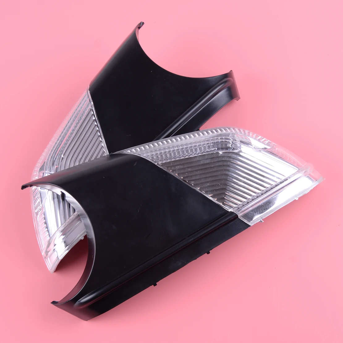 

DWCX Plastic 1 Pair Car Right Left Wing Mirror Turn Signal Light Indicator Led Fit For Vw Polo Mk4 FL 2005 2006 2007 2008 2009