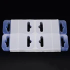 200 шт. 4,5*4 см ПВХ слот отверстие клей подвесные ярлыки крючки для магазина розничный дисплей самоклеющиеся мерчандайзинг подвесные ярлыки