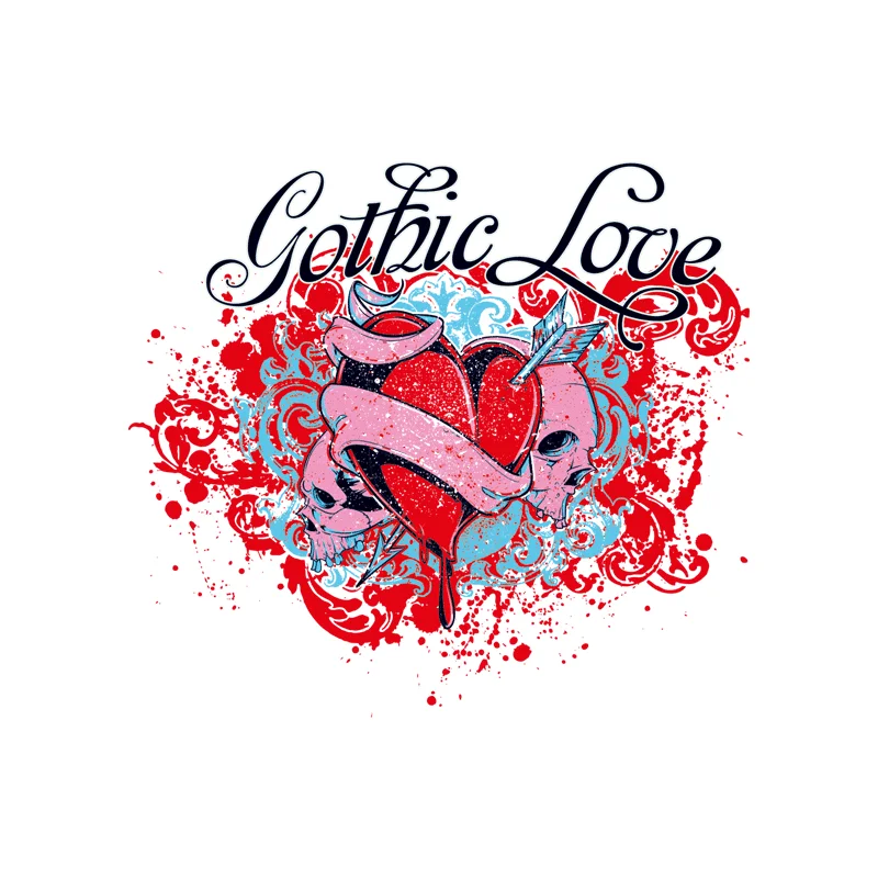 1PCS Lovely Cartoon Punk Style Icon Thermal Transfer Sticker Iron On Patch Tattoo Girls Animal Heat Sensitive Applique Printing | Дом и сад