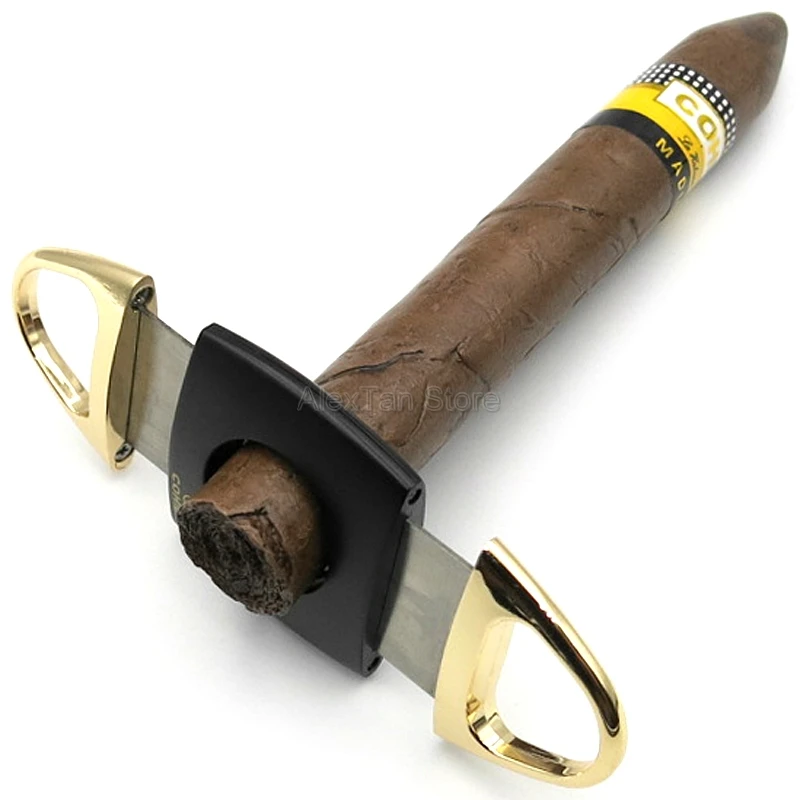 COHIBA креативный 50-й юбилей сигары для сигарет; защита от ветра зажигалка 2 фонарь Jet Limited зажигалки резак Бизнес Подарочный набор