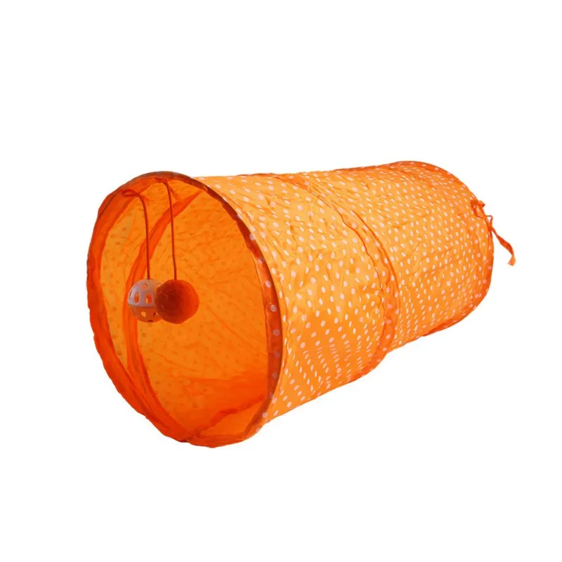 

28Pics Pet Cat Channel Teasing Cat Stick Mouse Cat Tunnel Toys Funny Pet Kitten Puzzle Exercising Training Collapsible Tube Toys