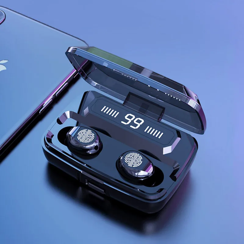 Tkey Беспроводные Bluetooth 5 0 Наушники новые F9 TWS наушники глобальная Спортивная
