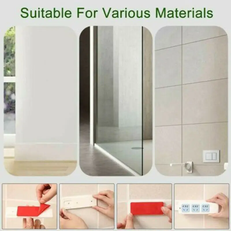 

Wall-Mounted Sticker Punch-free Plug Fixer Wall Fixer Power Strip Holders Self-Adhesive Sockets Wall Holder Wire Organizer