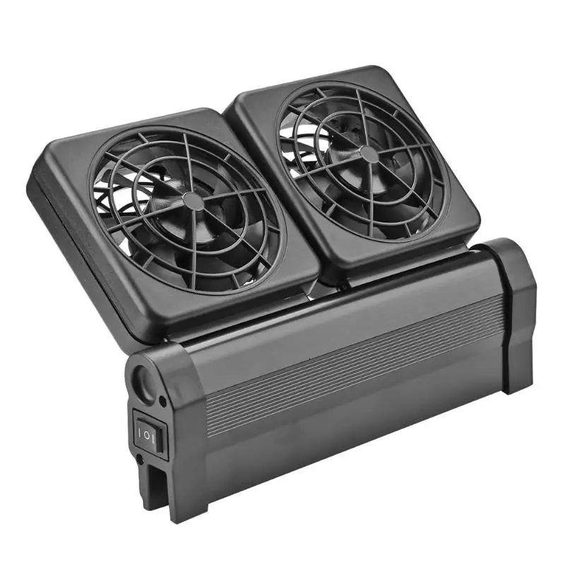 M DC12V аквариумный охлаждающий бесшумный вентилятор контроль температуры аквариума кулер для воды необходимые аксессуары для регулирования температуры - Цвет: M
