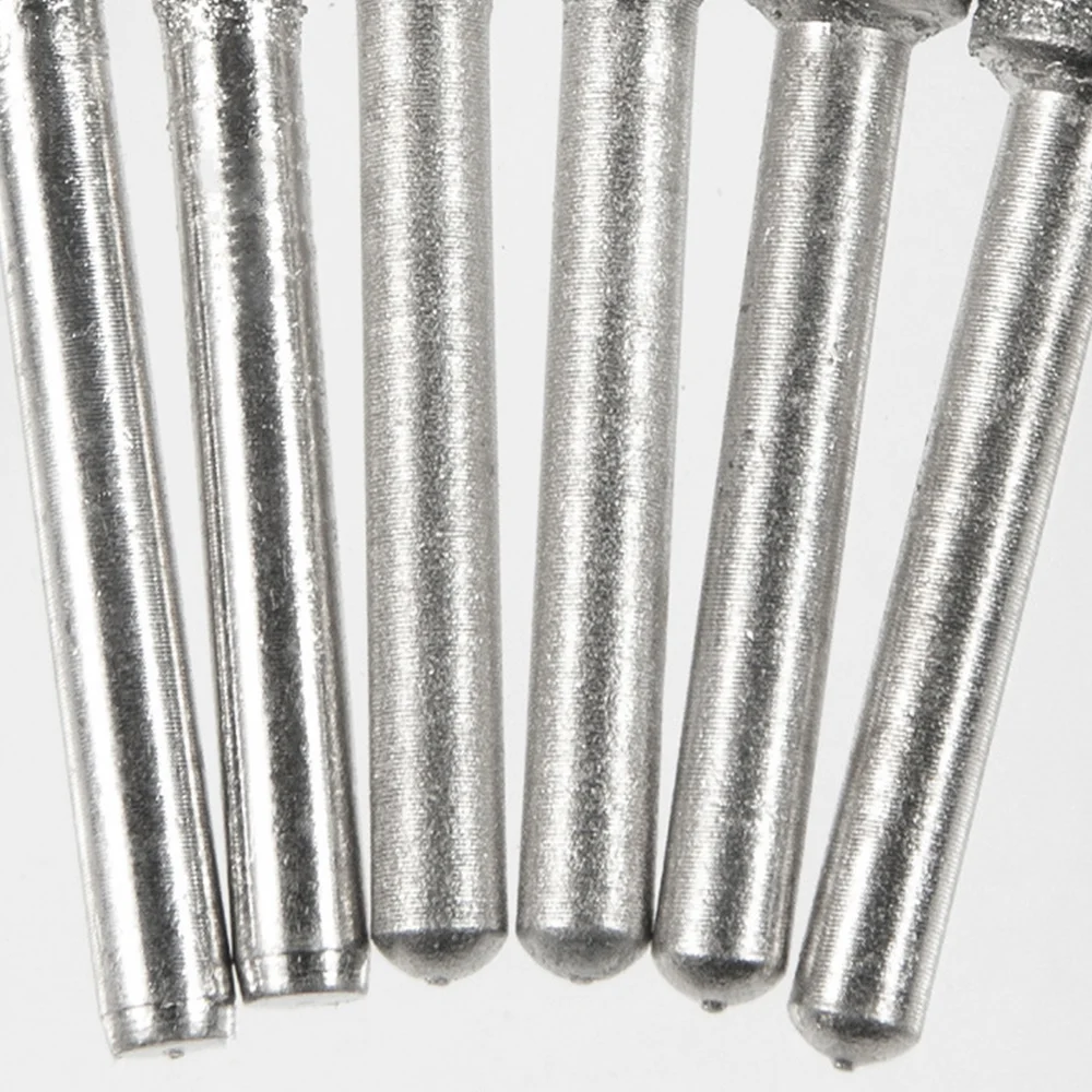 

Silver Diamond-Chainsaw Grinding Head Polishing Sharpener Burr File Durable