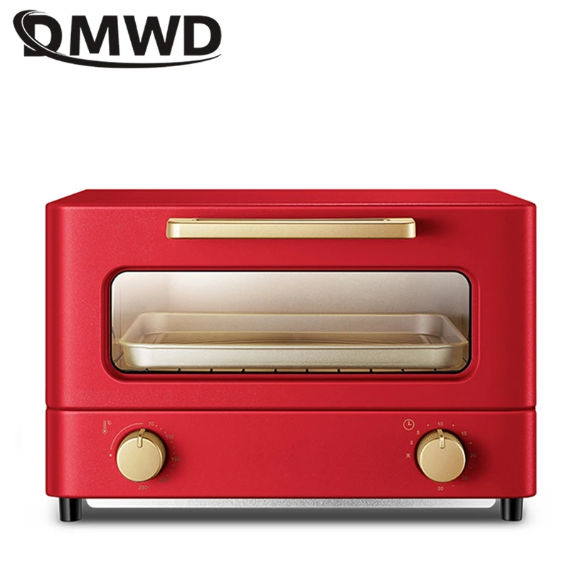 DMWD 12L Бытовая умная электрическая печь для выпечки DIY пиццы десерта торта