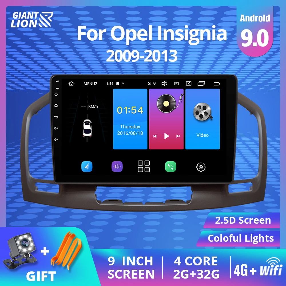 Автомобильный мультимедийный видео плеер 2din Android 9 0 автомобильное радио для Buick