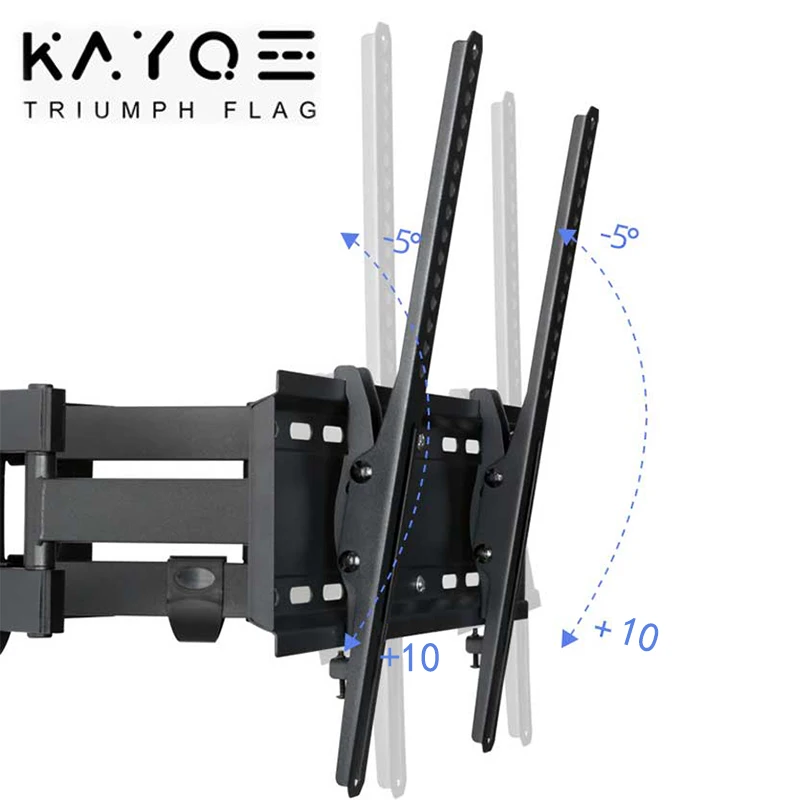 Кронштейн для телевизора угловой наклонный 32-70 дюймов 400x400 мм |