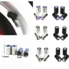 Колпачки для клапанов автомобильных шин, аксессуары для Mitsubishi ASX Lancer Pajero Outlander L200 EVO Lancer EX, Стайлинг, 4 шт.