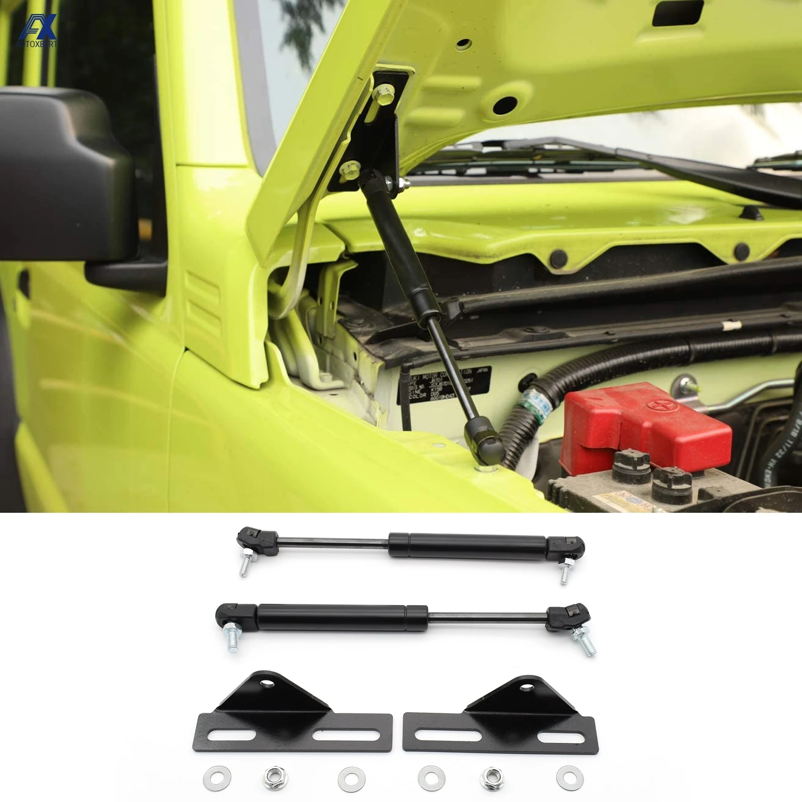 

Car Bonnet Front Hood Lift Support Engine Cover Gas Shock Struts Absorber Damper Rod For Suzuki Jimny JB64 2018-2021 Accessories
